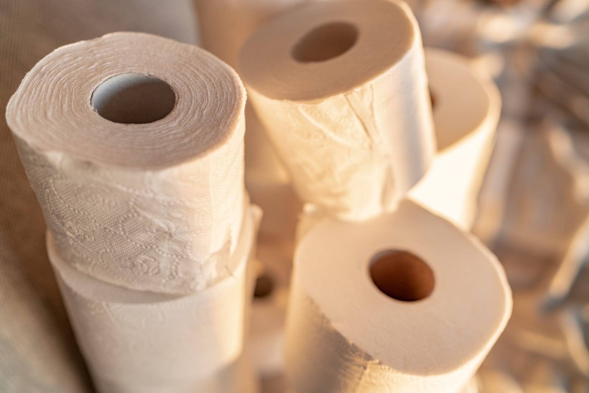 hoarding toilet paper